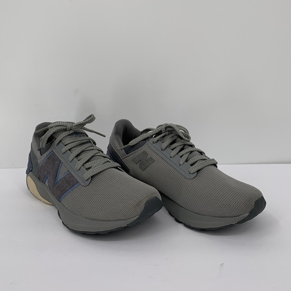 New Balance Fresh Foam 1440 running shoe sneaker gray tie mesh navy men 8.5